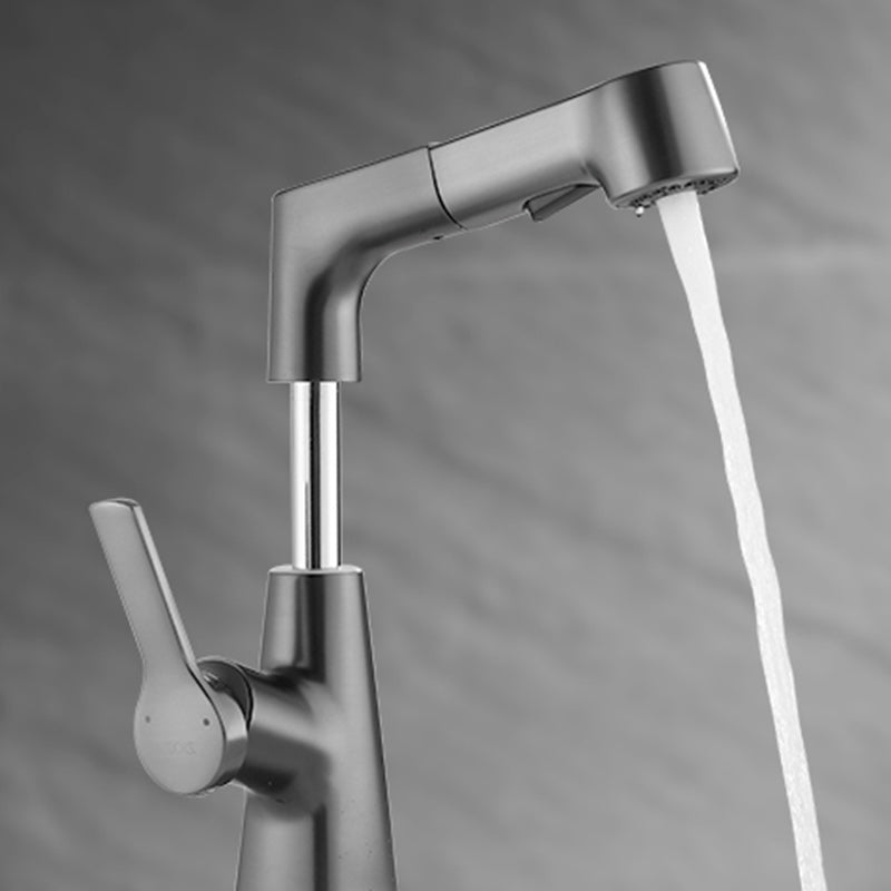 Avtoit | Swivel Spout Sink Faucet Brass Bathroom Low Arc Mixer