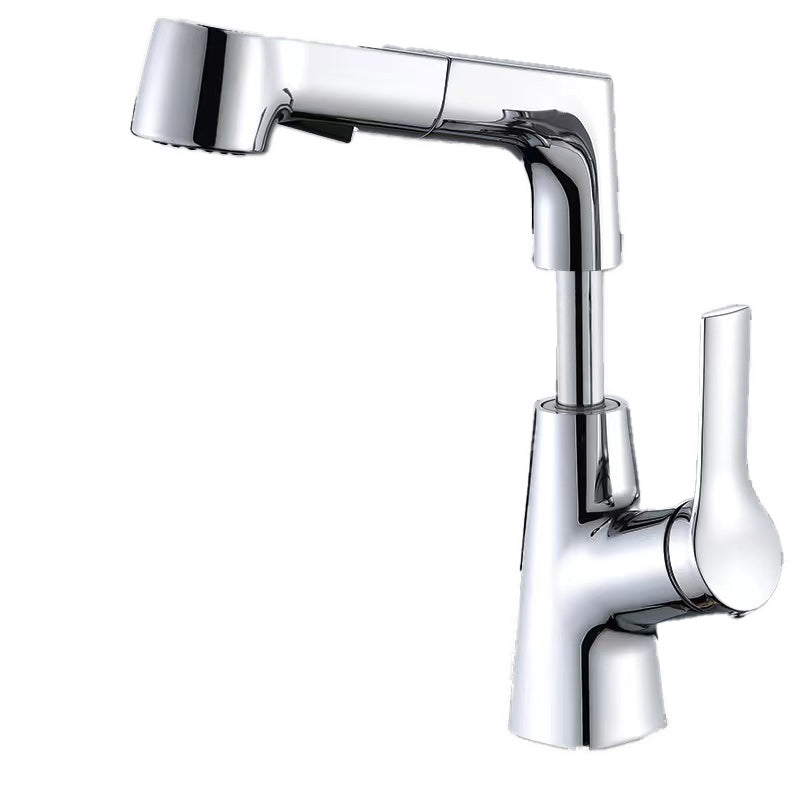 Avtoit | Swivel Spout Sink Faucet Brass Bathroom Low Arc Mixer