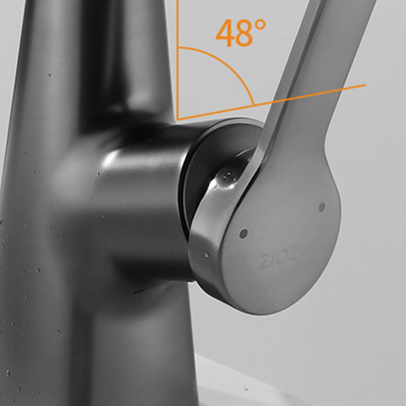 Avtoit | Swivel Spout Sink Faucet Brass Bathroom Low Arc Mixer