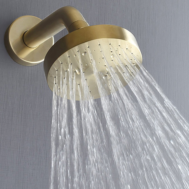 Avtoit | Stainless Steel Shower Combination Round Fixed Shower Head with Shower Arm