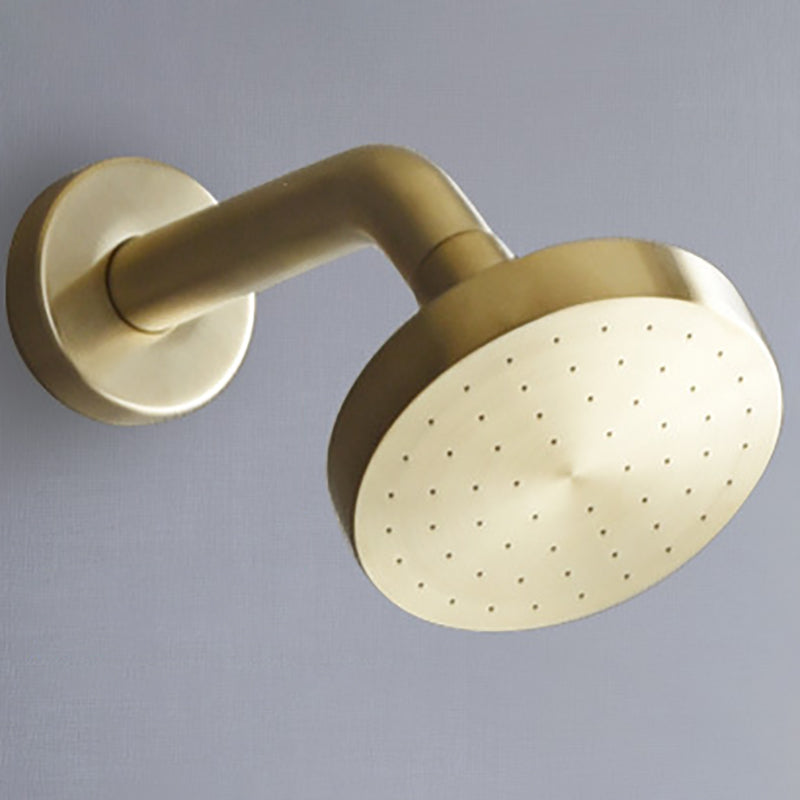 Avtoit | Stainless Steel Shower Combination Round Fixed Shower Head with Shower Arm