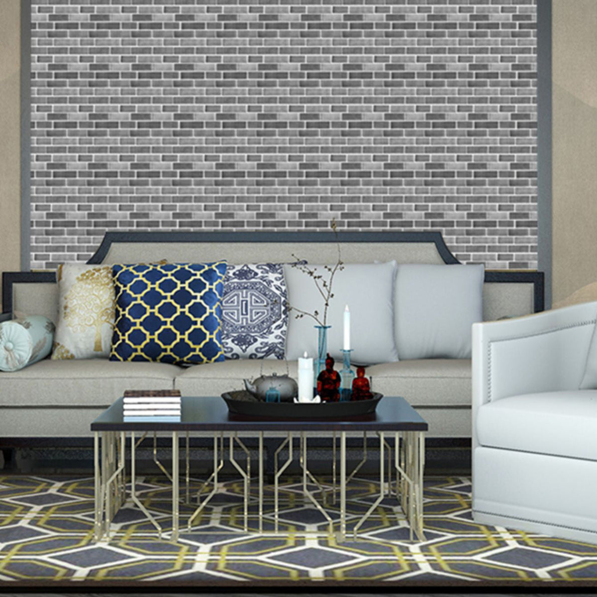 Avtoit | 3D Wall cladding PVC waterproof wall cladding for the living room