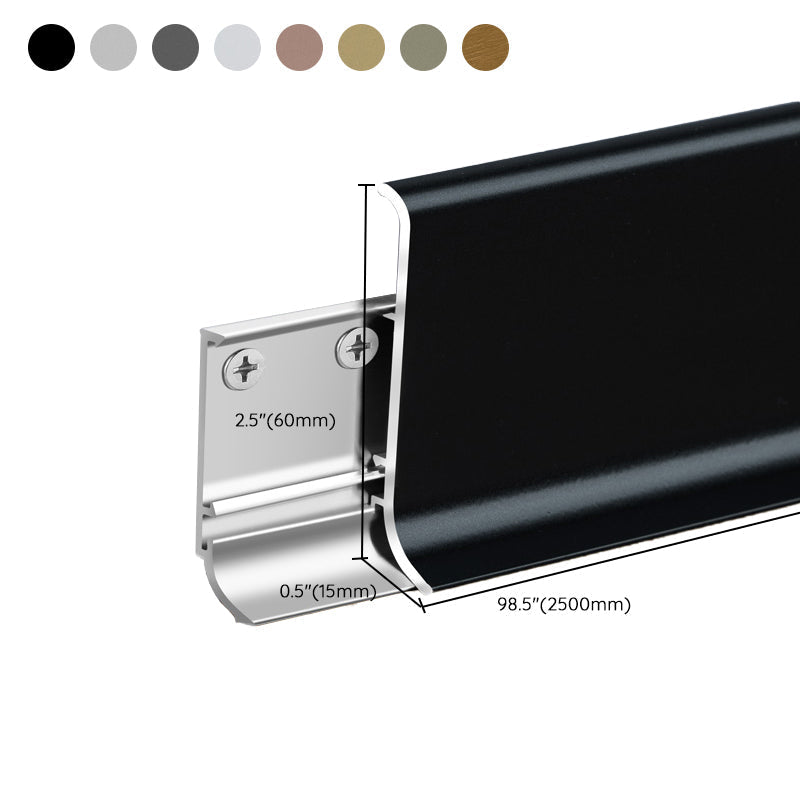Avtoit | Trim panel metal interior scratch-resistant waterproof tin splash guard trim