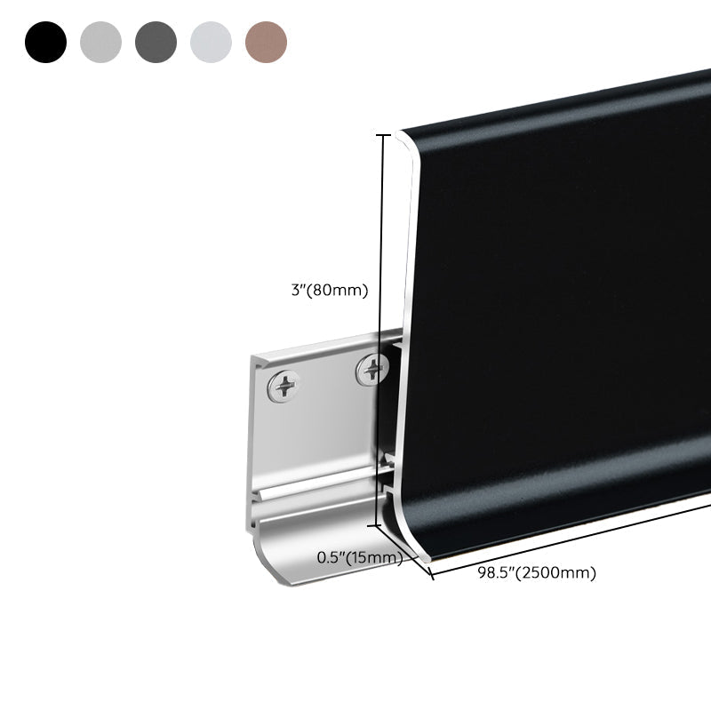 Avtoit | Trim panel metal interior scratch-resistant waterproof tin splash guard trim