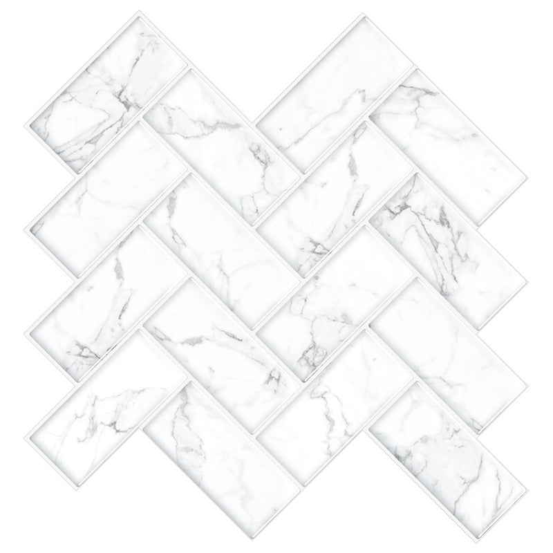 Avtoit | PVC Subway Tile Wallpaper Waterproof Peel and Stick Splashback Tile