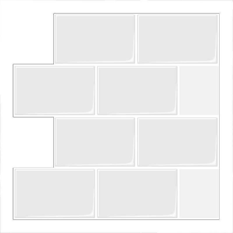 Avtoit | PVC Subway Tile Wallpaper Waterproof Peel and Stick Splashback Tile