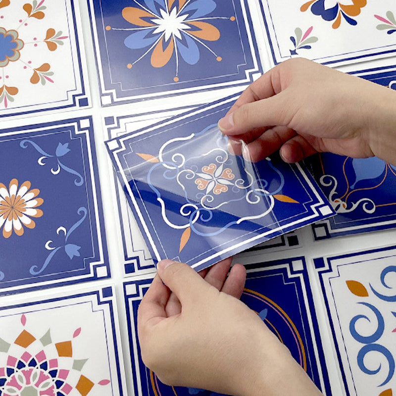 Avtoit | PVC Peel and Stick Mosaic Tile Wallpaper with Square Shape