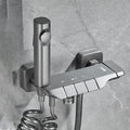 Avtoit | Wall-mounted shower system Gray Adjustable spray pattern Lever handle Shower hose Shower set