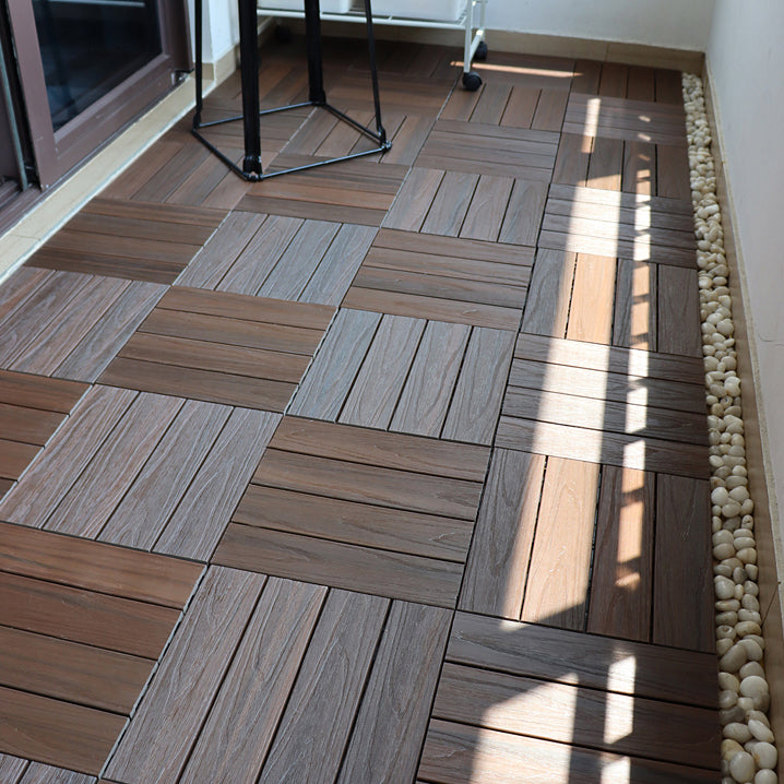 Avtoit | Square Click Parquet Tiles Composite Tiles Striped Pattern Tile Set