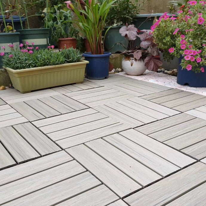 Avtoit | Modern Floor Tiles Outdoor Waterproof Rectangular Wood Decking