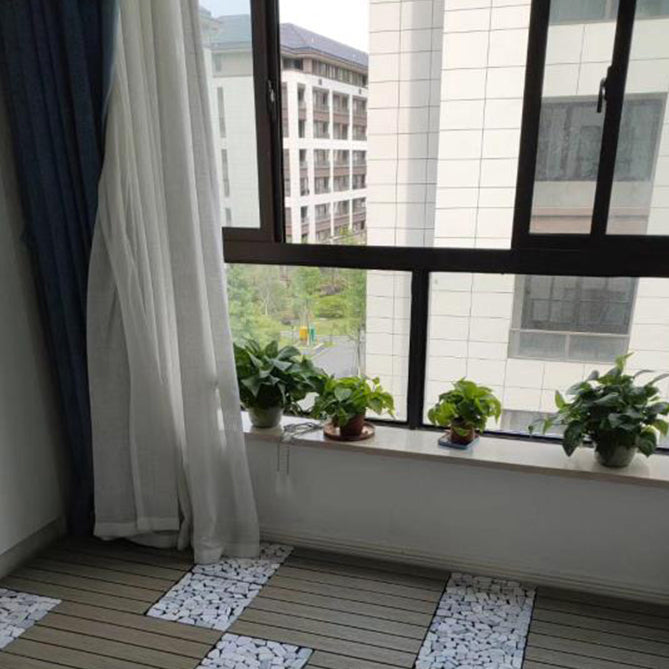 Avtoit | Modern Floor Tiles Outdoor Waterproof Rectangular Wood Decking