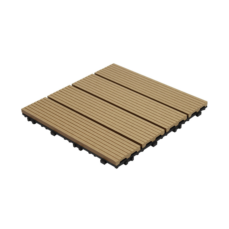 Avtoit | 11 Pack 12" X 12" Square Deck/Patio Tiles Snap Fit for Outdoor Patio Tiles