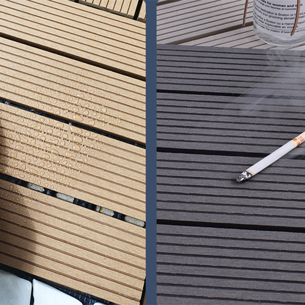 Avtoit | 11 Pack 12" X 12" Square Deck/Patio Tiles Snap Fit for Outdoor Patio Tiles