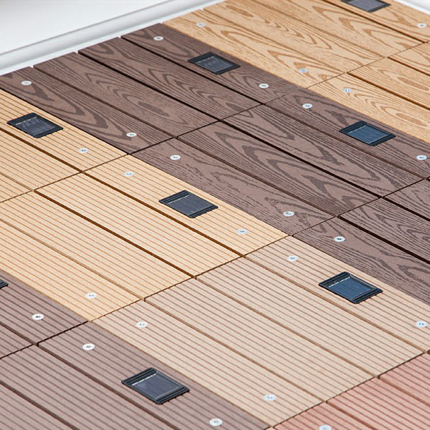 Avtoit | Striped Pattern Terrace Floor Tiles Square Click Floor Tiles Floor Board