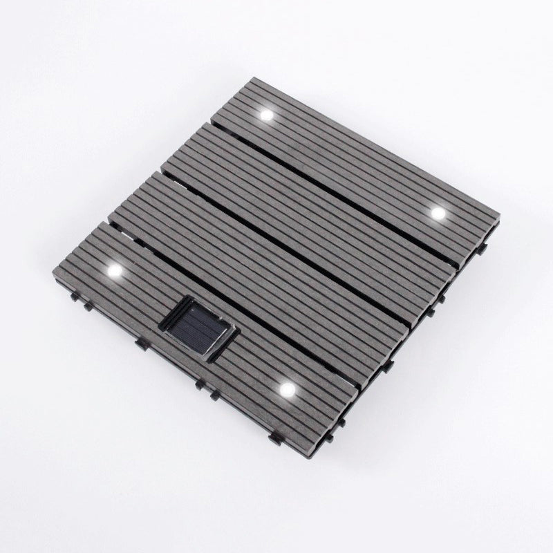 Avtoit | Striped Pattern Terrace Floor Tiles Square Click Floor Tiles Floor Board