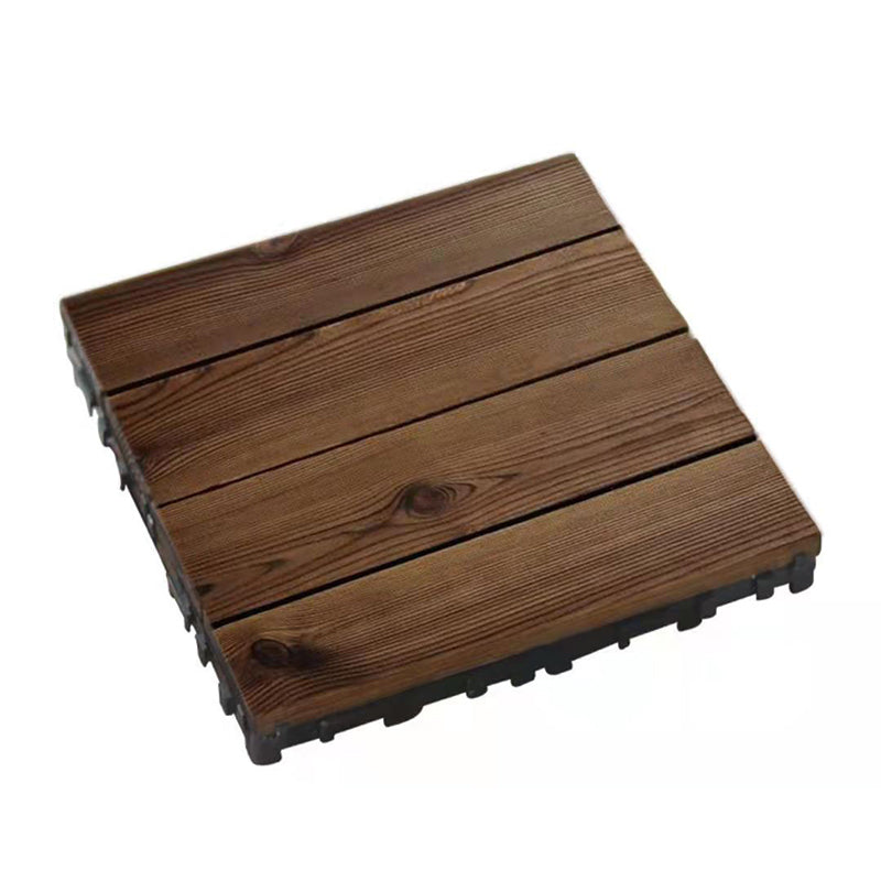 Avtoit | Outdoor Deck Board Wood Square Stripes Composite Flooring Terrace