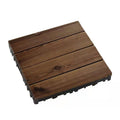 Avtoit | Outdoor Deck Board Wood Square Stripes Composite Flooring Terrace