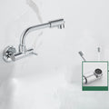 Avtoit | Wall-mounted metal bathtub filler with low arc waterfall bathtub faucet