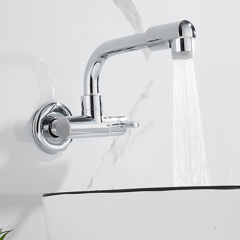 Avtoit | Wall-mounted metal bathtub filler with low arc waterfall bathtub faucet
