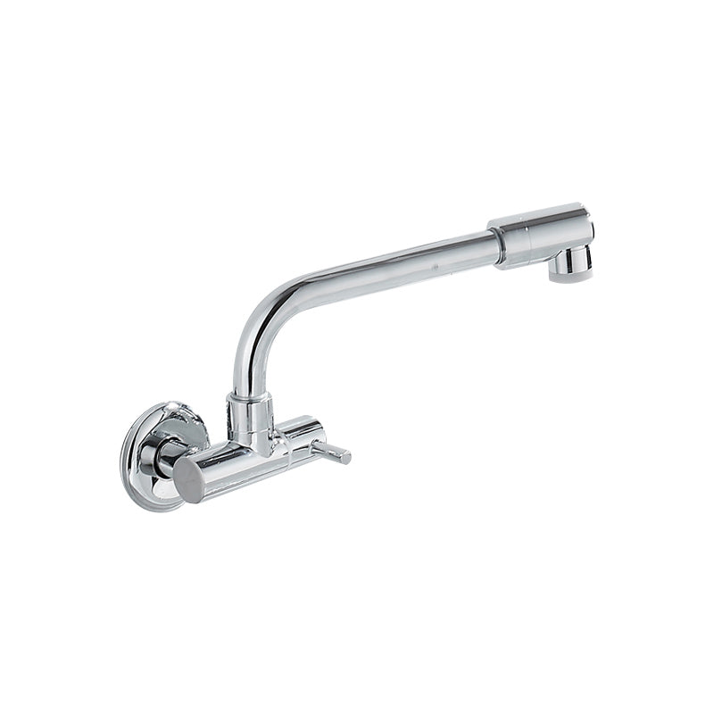 Avtoit | Wall-mounted metal bathtub filler with low arc waterfall bathtub faucet