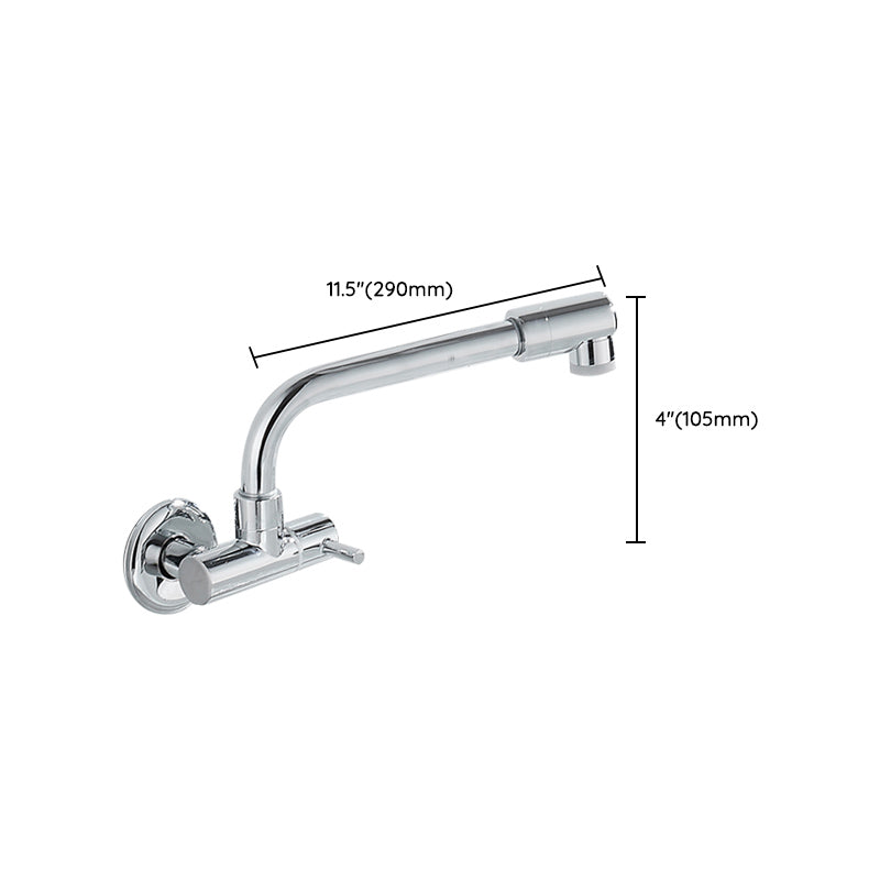 Avtoit | Wall-mounted metal bathtub filler with low arc waterfall bathtub faucet