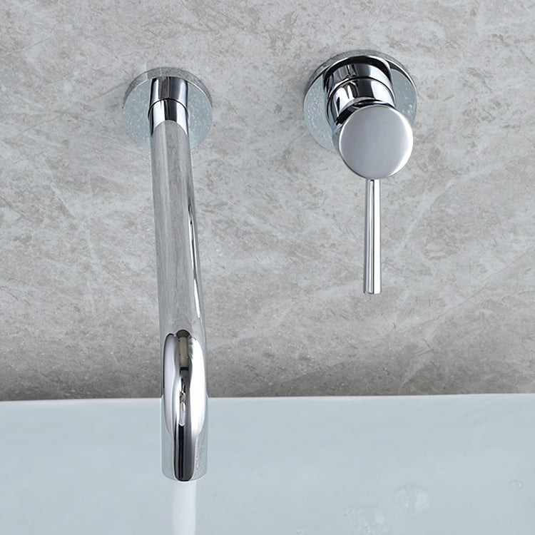 Avtoit | Wall-mounted Metallic Bathtub Faucet Low Arc Pipe Bathtub Tap