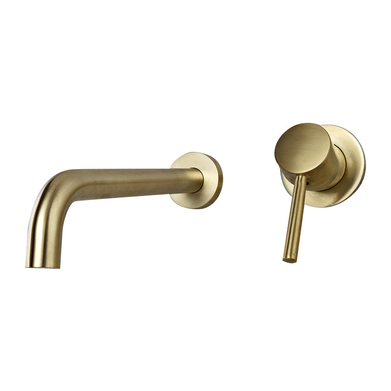 Avtoit | Wall-mounted Metallic Bathtub Faucet Low Arc Pipe Bathtub Tap