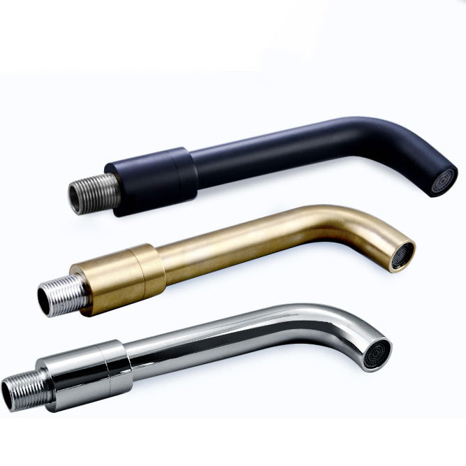 Avtoit | Wall-mounted Metallic Bathtub Faucet Low Arc Pipe Bathtub Tap