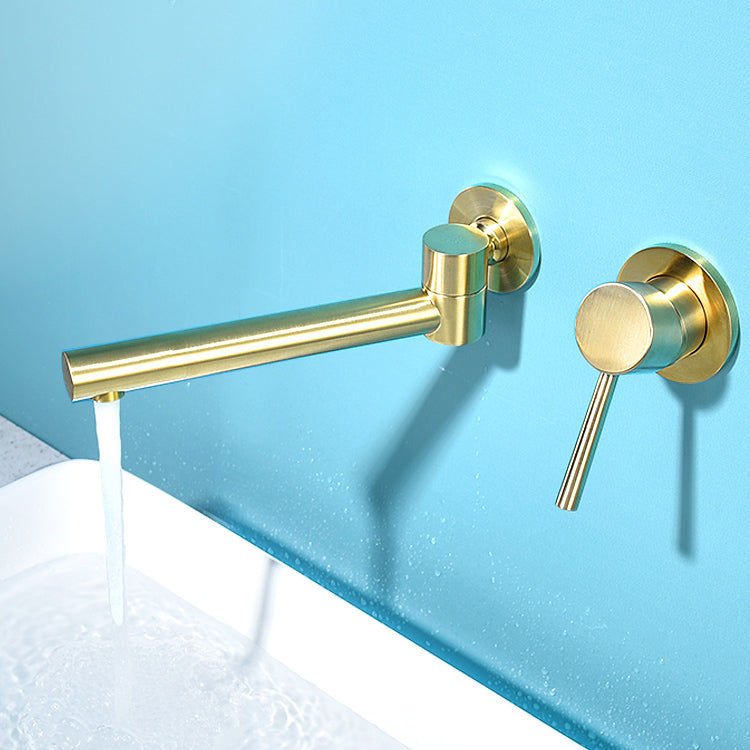 Avtoit | Contemporary Wall-Mounted Single-Hand Kitchen Faucet Low Arc Water Filler