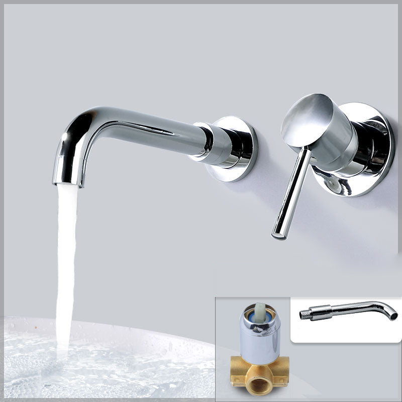 Avtoit | Contemporary Wall-Mounted Single-Hand Kitchen Faucet Low Arc Water Filler