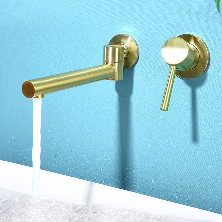 Avtoit | Contemporary Wall-Mounted Single-Hand Kitchen Faucet Low Arc Water Filler