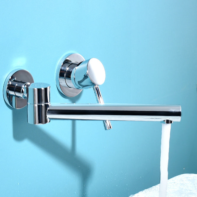 Avtoit | Contemporary Wall-Mounted Single-Hand Kitchen Faucet Low Arc Water Filler