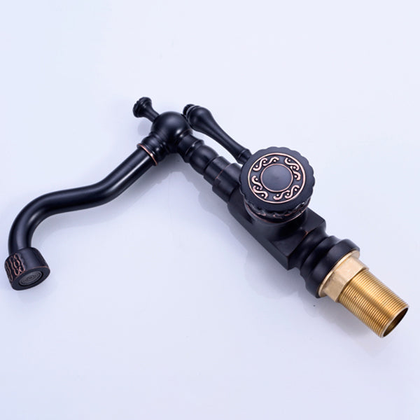 Avtoit | Glam Style Sink Faucet with Swivable Spout and Lever Handle