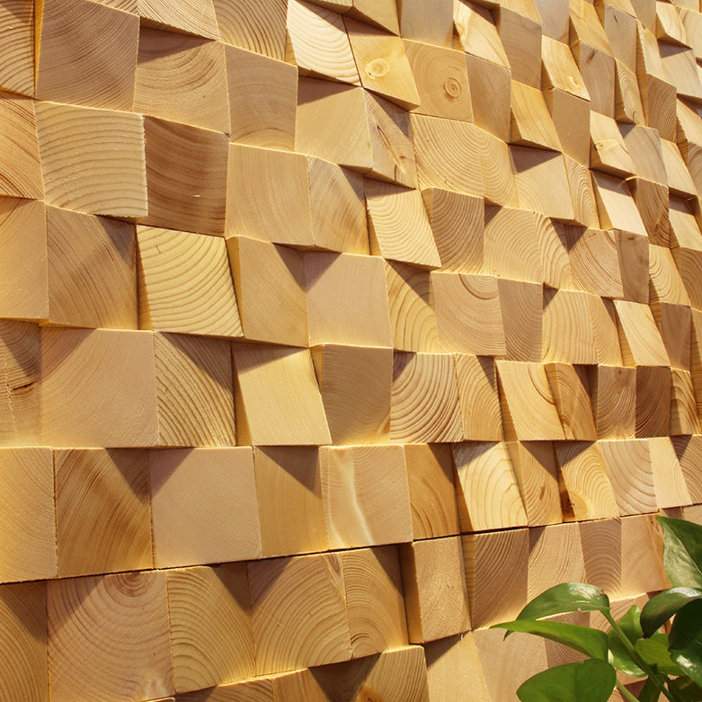 Avtoit | Wall-Ceiling Light Wood Gluing Mosaic Indoor Modern Wall Ceiling