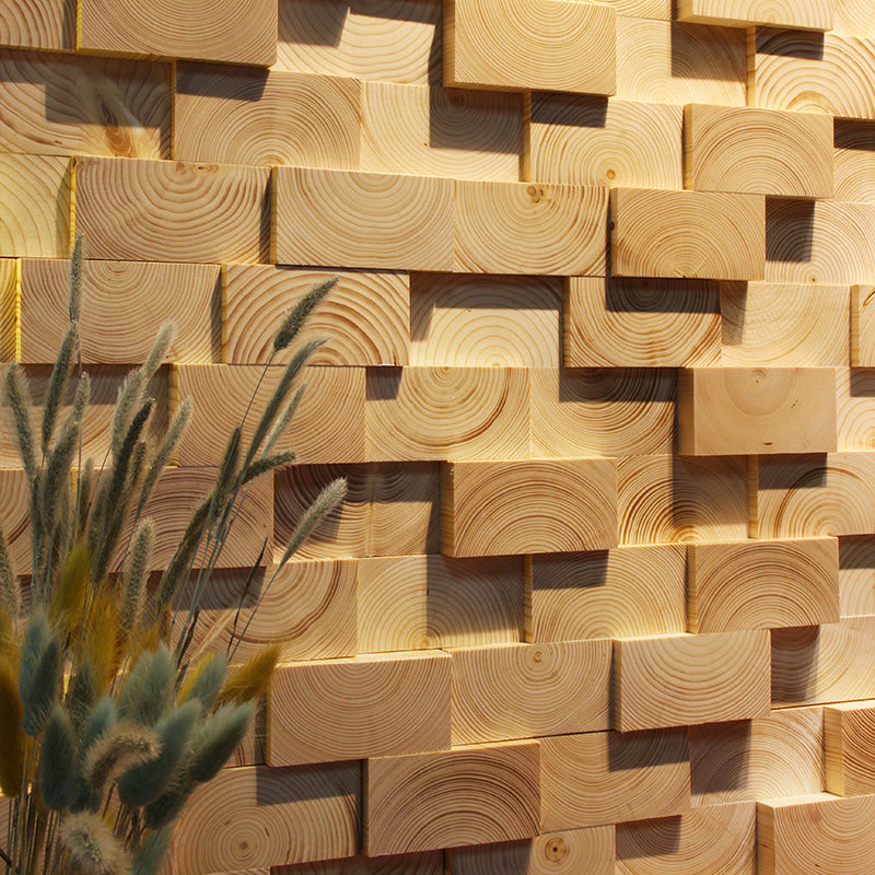 Avtoit | Wall-Ceiling Light Wood Gluing Mosaic Indoor Modern Wall Ceiling