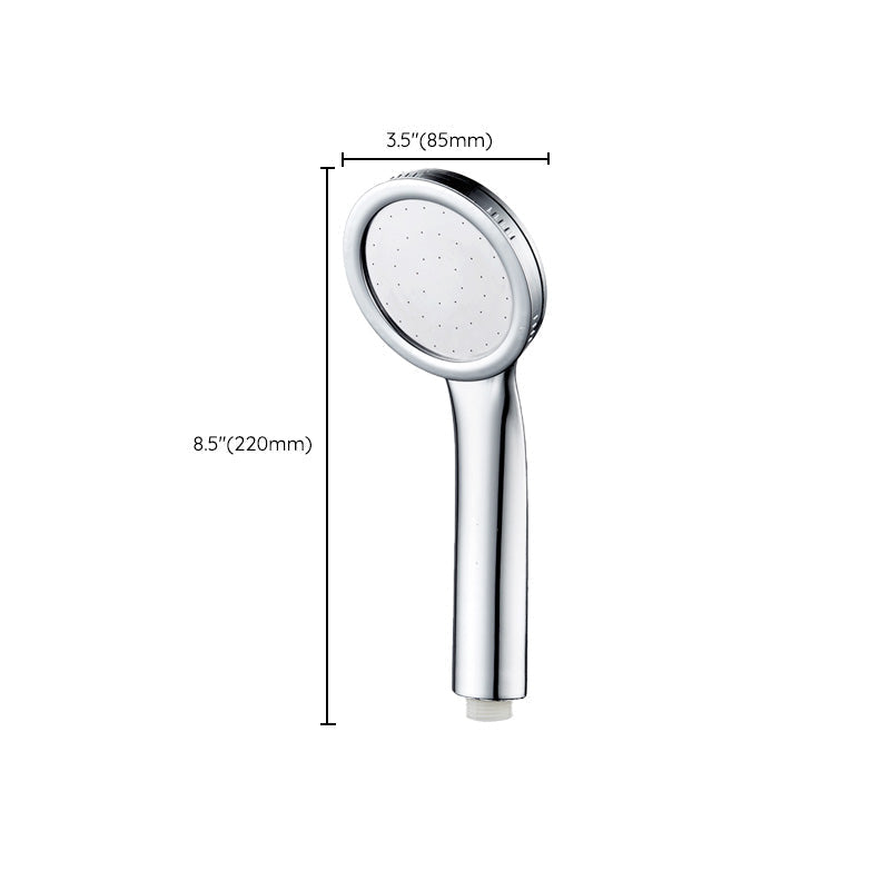 Avtoit | Contemporary Silver Round Shower Head Water Efficient Standard Spray Head
