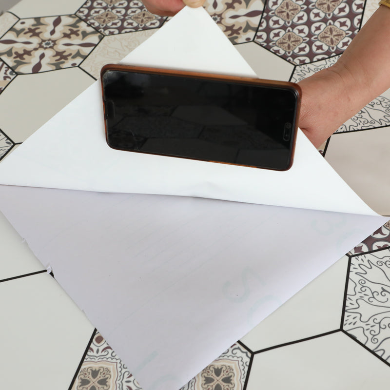 Avtoit | Vinyl flooring Peel and Stick floral pattern wall and floor vinyl