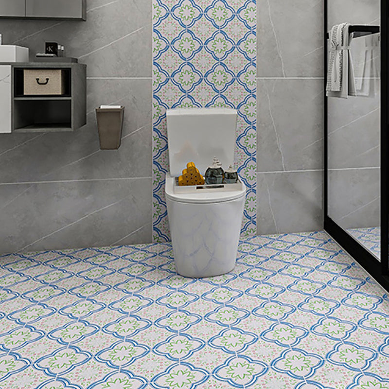 Avtoit | Vinyl flooring Peel and Stick floral pattern wall and floor vinyl