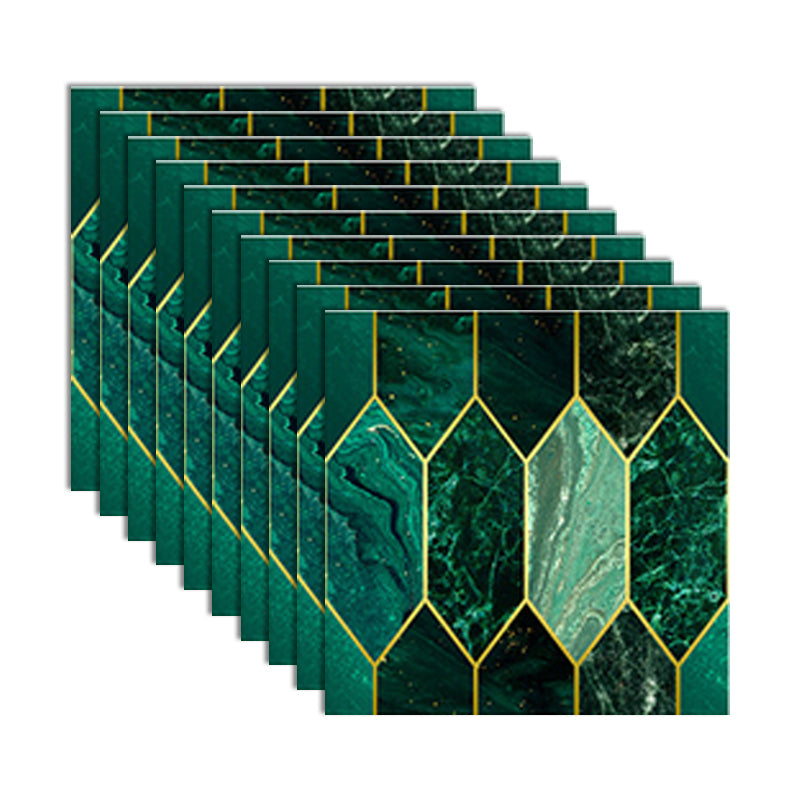 Avtoit | Mosaic Tiles Wallpaper Plastic Contemporary Removable & Stick Mosaic Tile