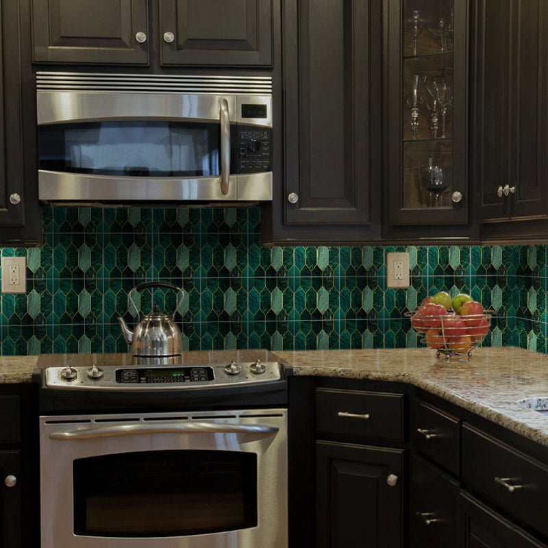 Avtoit | Mosaic Tiles Wallpaper Plastic Contemporary Removable & Stick Mosaic Tile