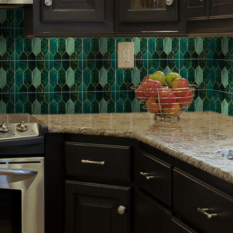 Avtoit | Mosaic Tiles Wallpaper Plastic Contemporary Removable & Stick Mosaic Tile