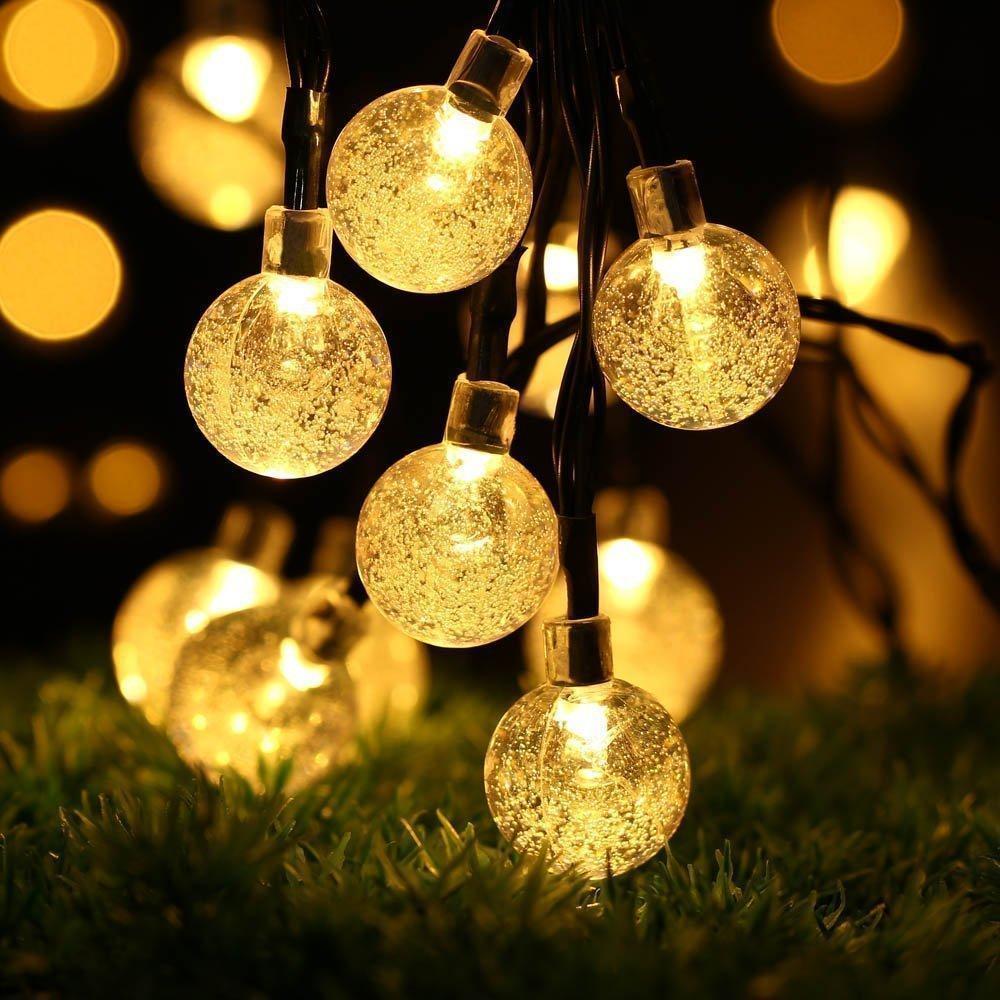 Avtoit | Solar-powered Crystal Ball String Lights