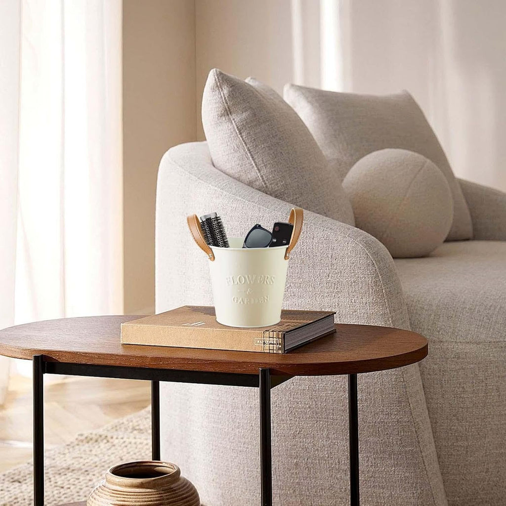 Avtoit | Decorative plant pots with leather handles – flower pots for home and garden