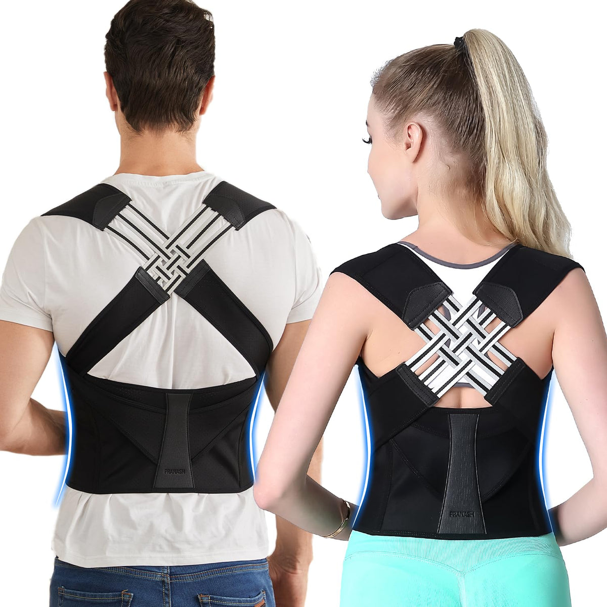 Avtoit | Back Posture Corrector | Adjustable, Breathable Design for Men & Women to Improve Posture and Reduce Back Pain