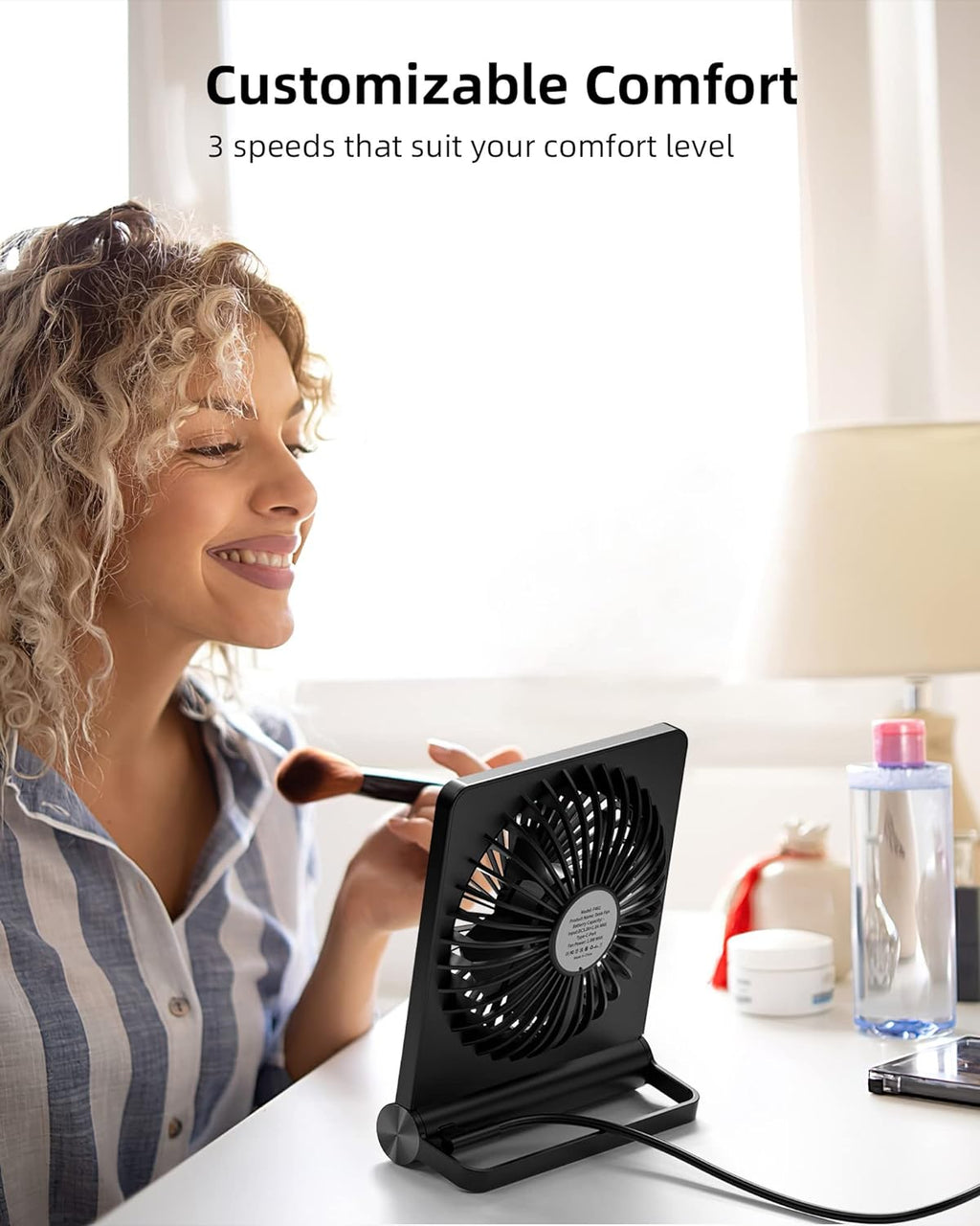 Avtoit | Stronger Wind Ultra Quiet Small Table Fan