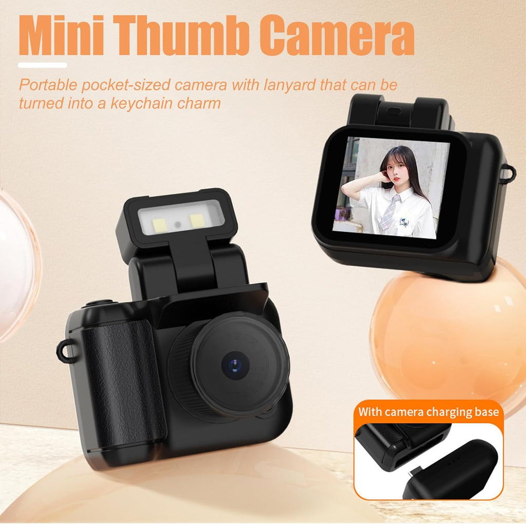 Avtoit | Mini Keychain Digital Camera with 1080P Video and Retro Design – Rivoma