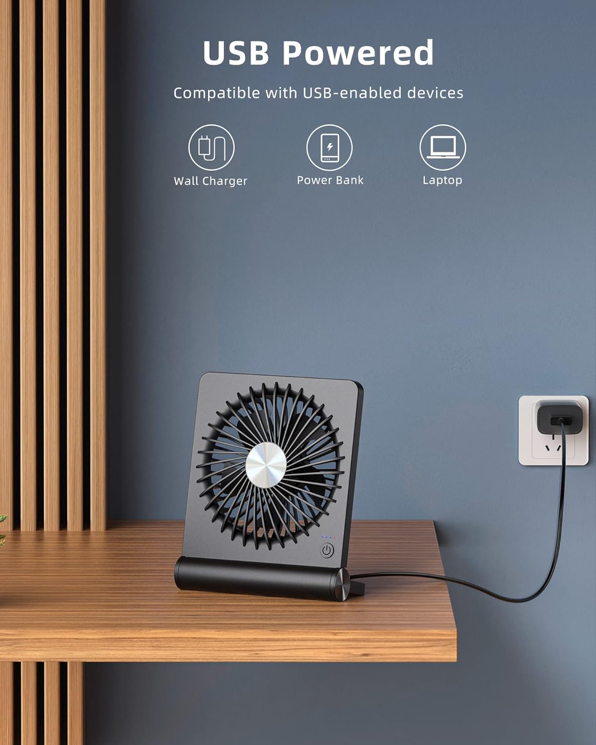 Avtoit | Stronger Wind Ultra Quiet Small Table Fan