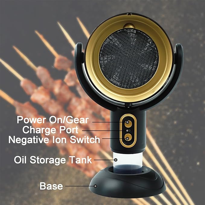Avtoit | AetherVent™ | Portable Range Hood | Powerful Rechargeable Kitchen Exhaust Fan | Ideal for Any Space & Cooking Needs