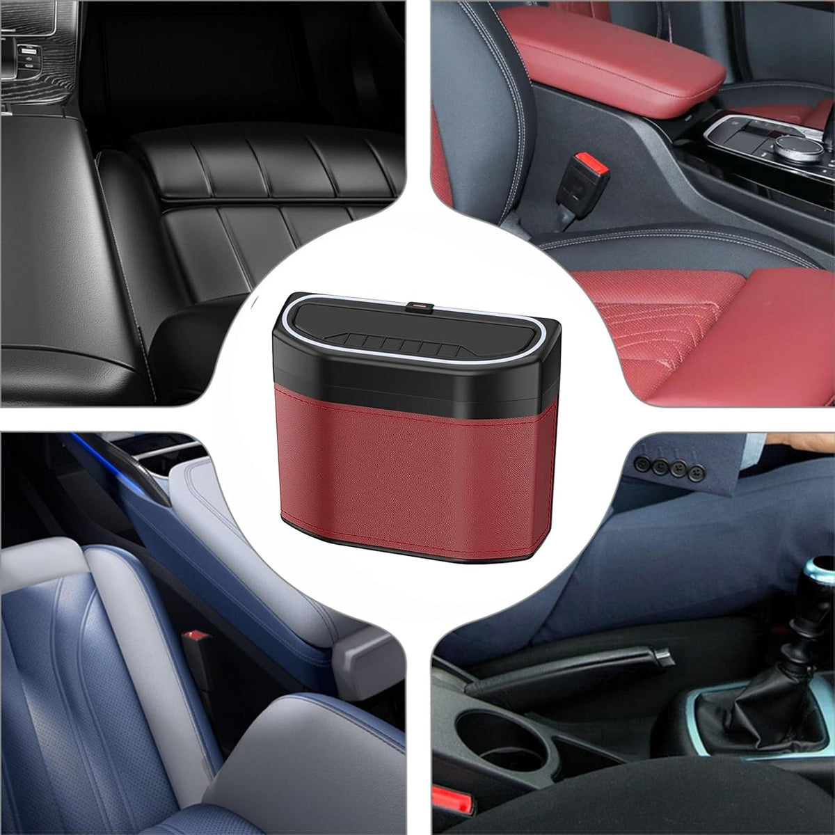 Avtoit | Smell-Proof Car Trash Can with Touch Light – Lurevo