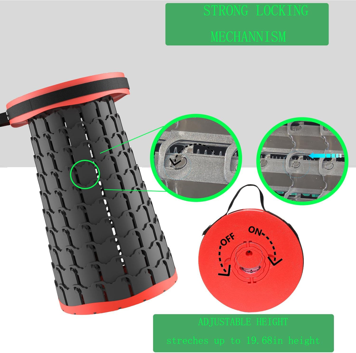 Avtoit | Collapsible Stool with Cushion – SitMax